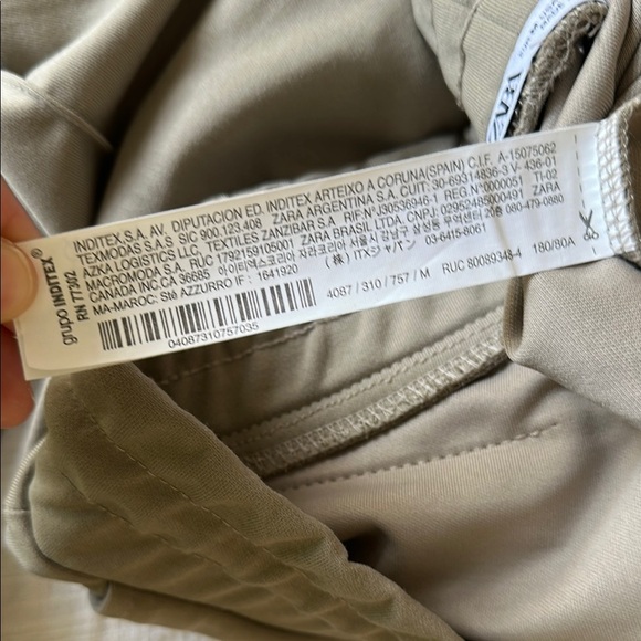 Zara Light Gray Sweatpants - Picture 5 of 5